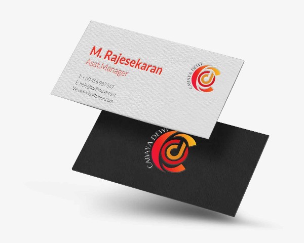 Business Cards front + back