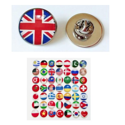 Custom Nationality Badges UK