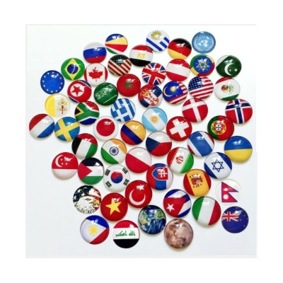 Custom Nationality Badges various