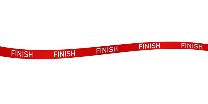 Finish Line Ribbon